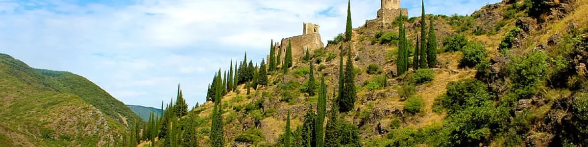 HD wallpaper: Chateaux de Lastours - Cathar Castles - 11th Century - France  | Wallpaper Flare