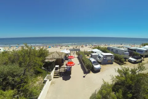 Plage Marseillan : Camping La Créole Marseillan Plage