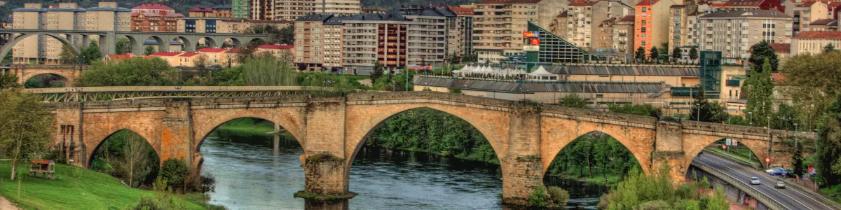 ملف:Roman bridge, Ourense (Spain).jpg ...
