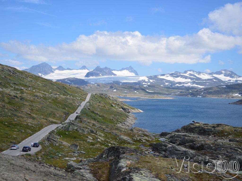 Fundo Trollstigen Mountain Road Na Noruega Europa Escandinávia 13