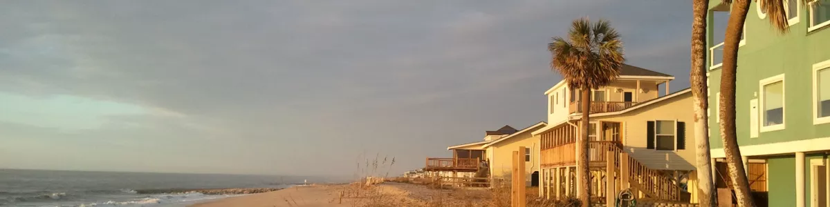 Shoreline Landscape of Estido Island in ...