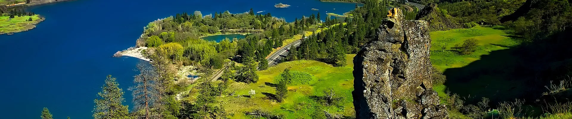 Autoroute du fleuve Columbia et la vallée de la rivière Connecticut - image